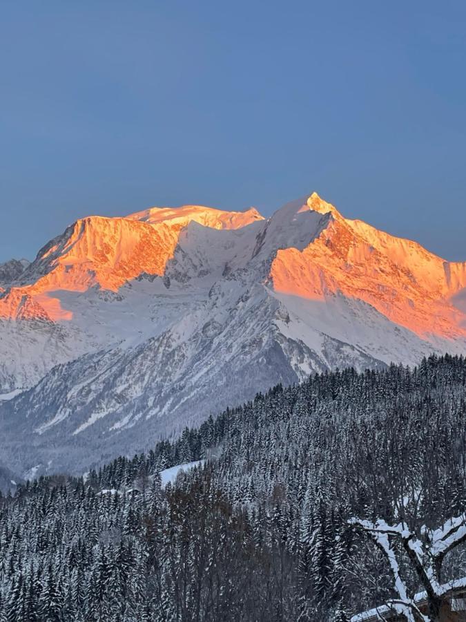 Appartamento Vue Splendide Mont Blanc Saint-Gervais-les-Bains Esterno foto