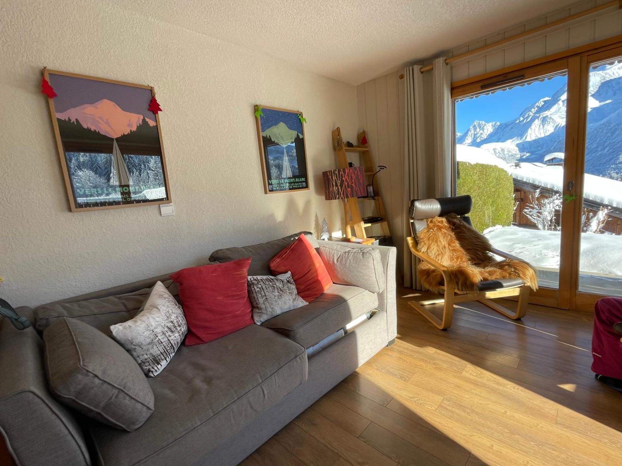 Appartamento Vue Splendide Mont Blanc Saint-Gervais-les-Bains Esterno foto